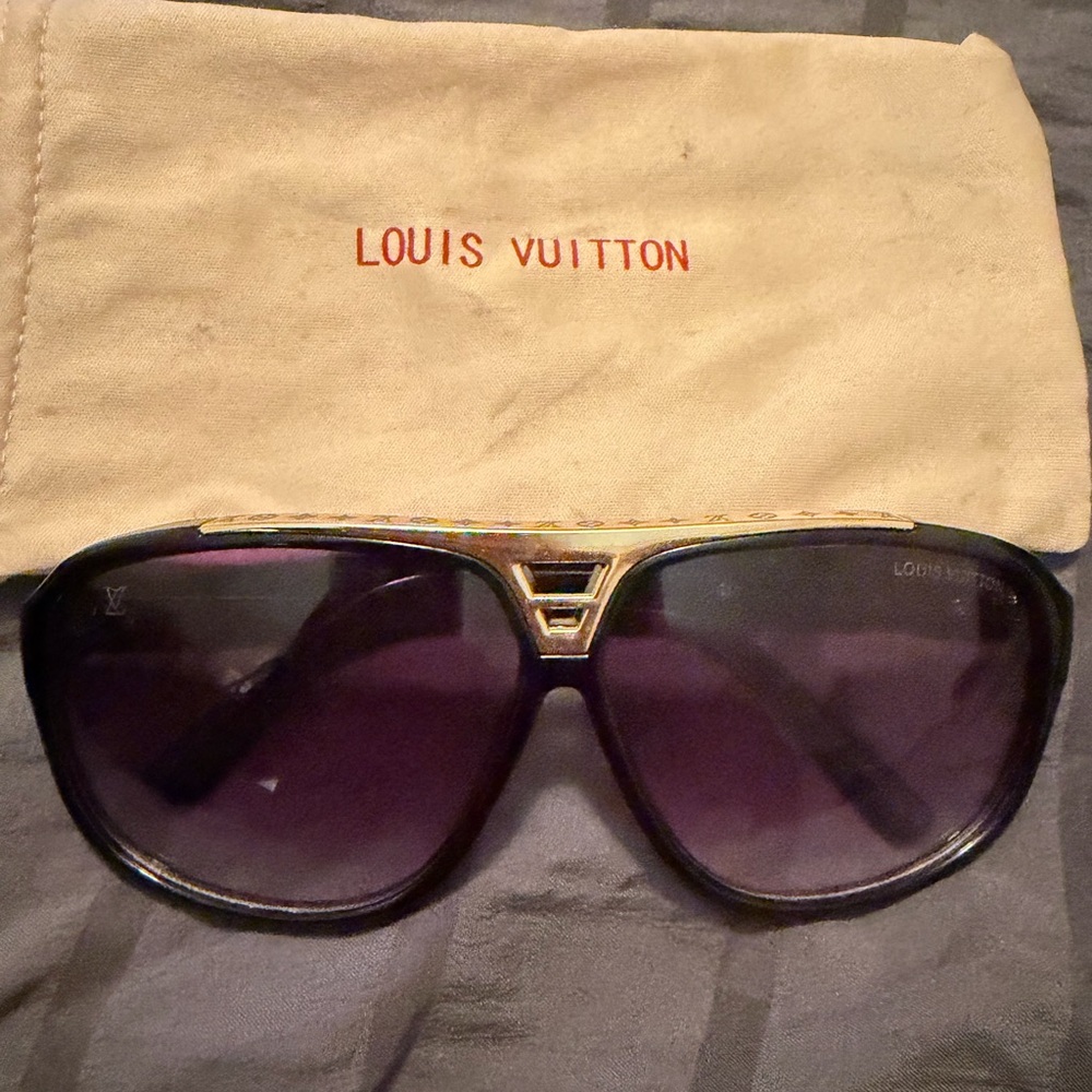 LV Purple Sunglasses